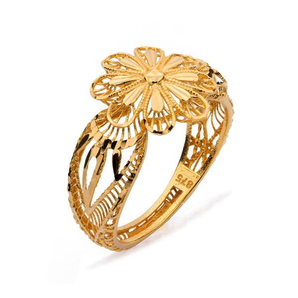 The Gold Souq LANA Flower Of Hope Ring2