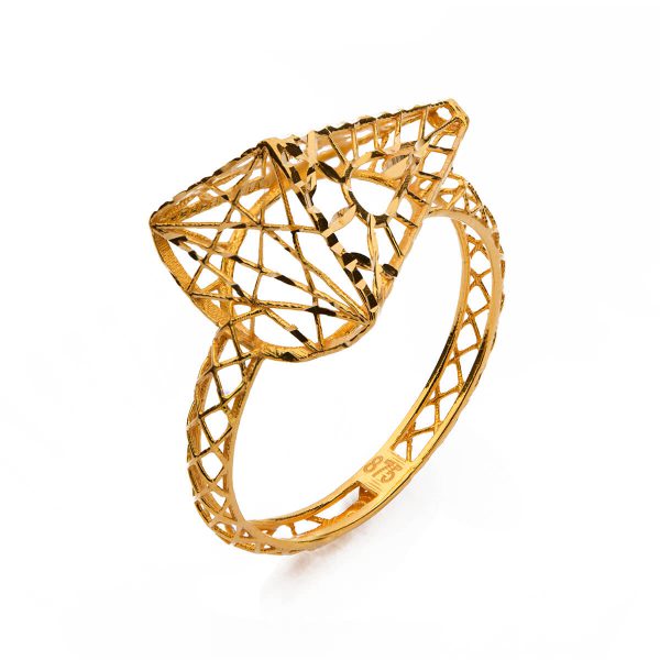 The Gold Souq QAILA 3D Aimer Ring2