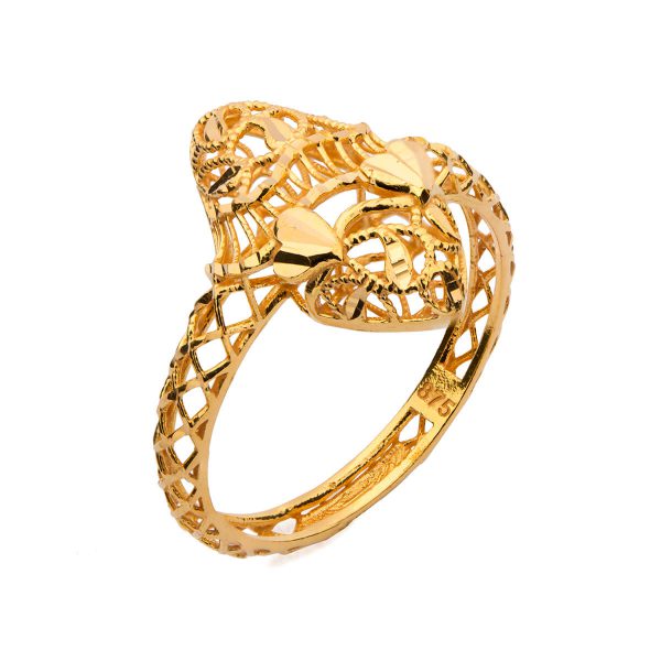 The Gold Souq QAILA 3D Preciously Ring2