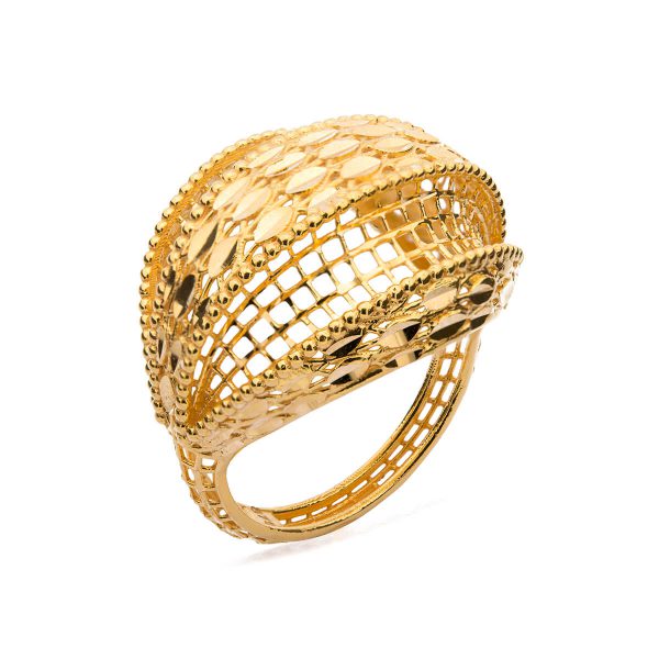 The Gold Souq AL ZOYA 3D Honesty Ring2
