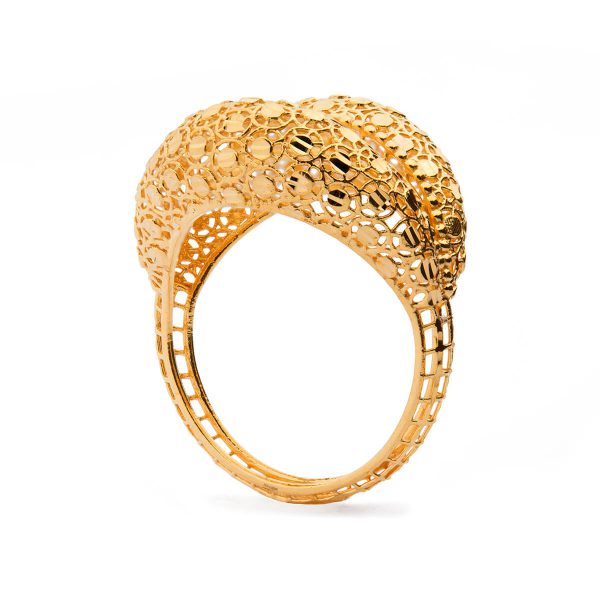The Gold Souq AL ZOYA Courage Ring
