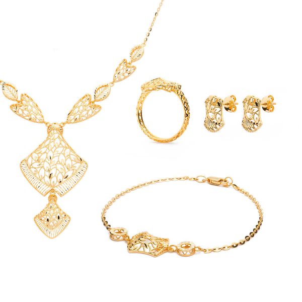 The Gold Souq Dancing In Nature II Jewelry Set
