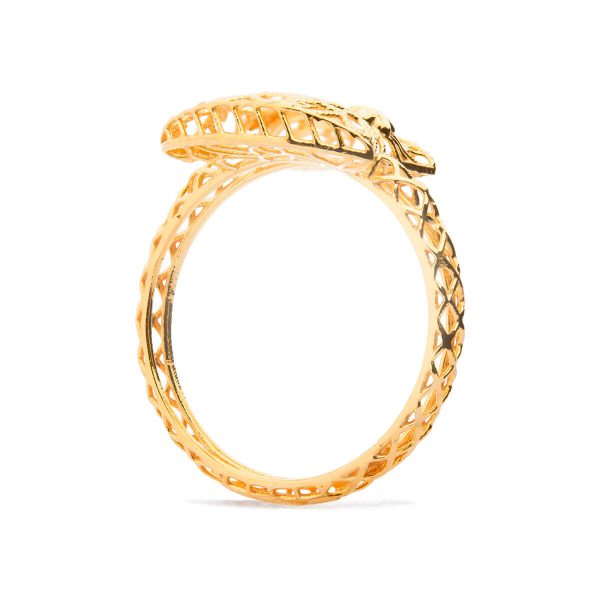 The Gold Souq LANA Dancing In Nature Ring