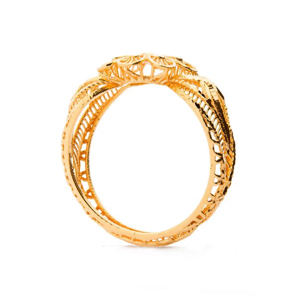 The Gold Souq LANA Flower Of Hope Ring