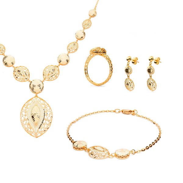 The Gold Souq Forest Seeker I Jewelry Set