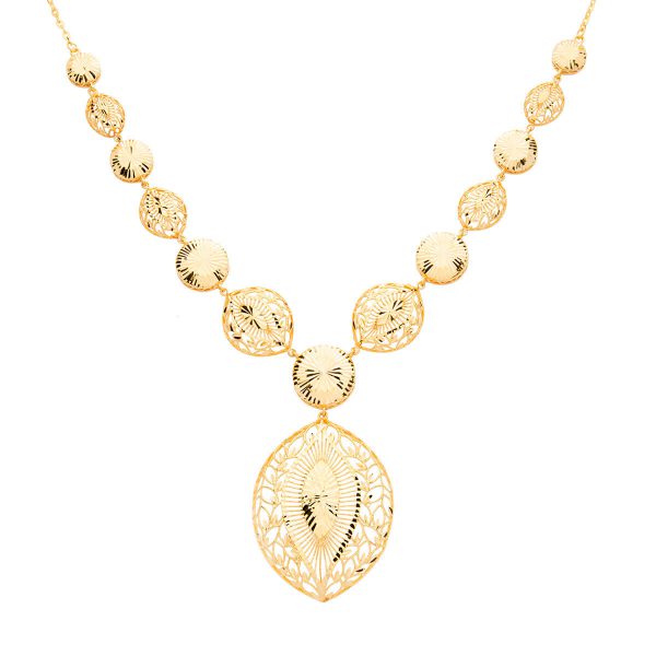 The Gold Souq Forest Seeker I Necklace