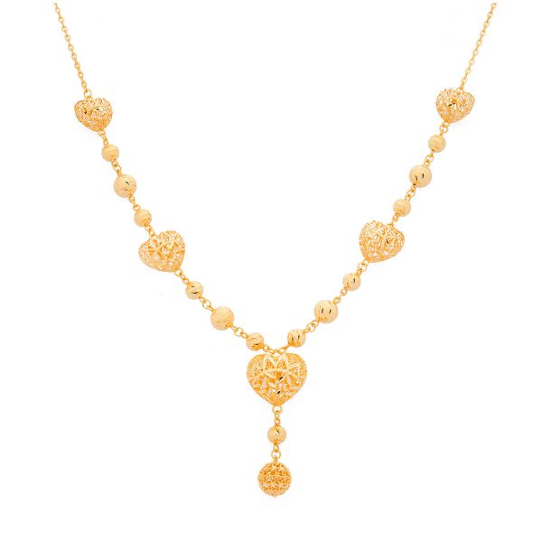 The Gold Souq LANA Nurtured Heart Necklace
