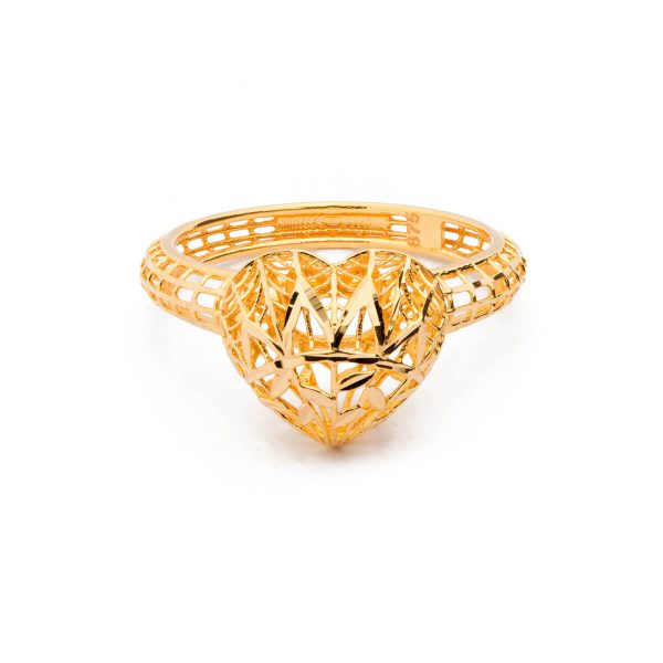 The Gold Souq LANA Nurtured Heart Ring