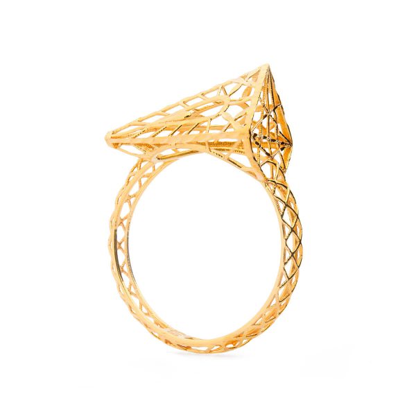 The Gold Souq QAILA Aimer Ring