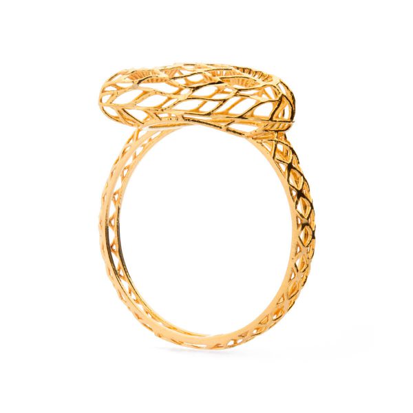 The Gold Souq QAILA 3D Dear My Heart Ring