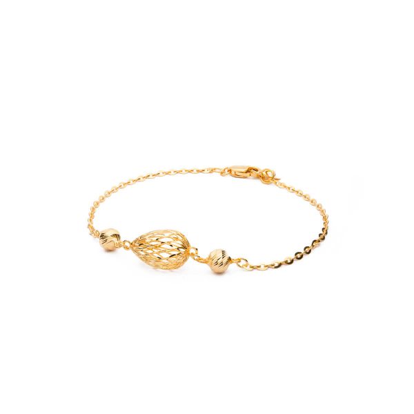 The Gold Souq QAILA 3D Tears Of Oasis II Jewelry Set Bracelet
