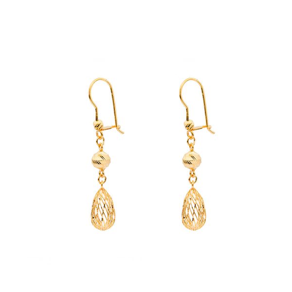 The Gold Souq QAILA 3D Tears Of Oasis II Jewelry Set Earrings
